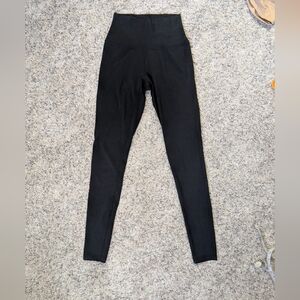 Manduka High-Waisted Black Leggings Small